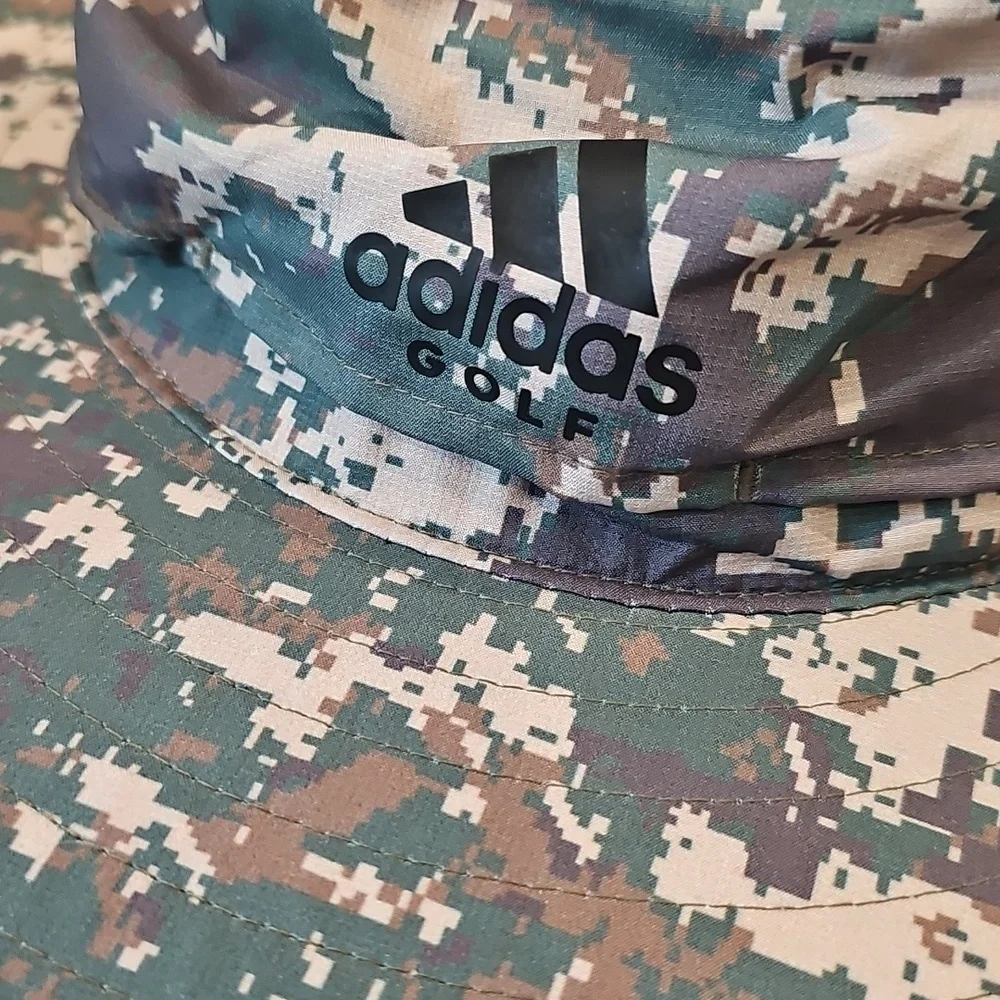 Adidas Wide Brim Camo Bucket Hat  L/XL